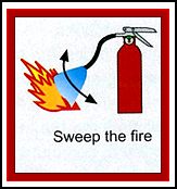 sweep the fire